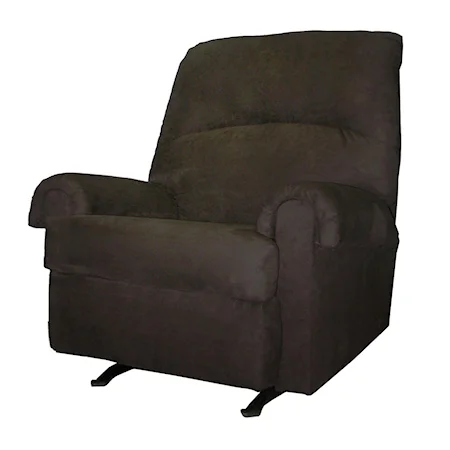 Black Micro Rocker Recliner